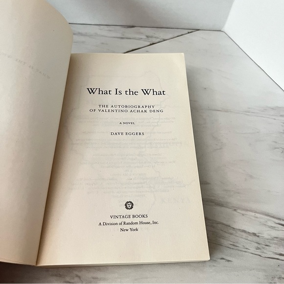 What Is The What A Novel By Dave Eggers Paper Back Book - Picture 10 of 10